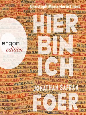 cover image of Hier bin ich